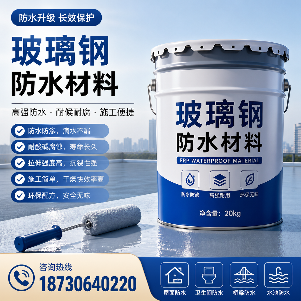 专家解析：玻璃钢防水材料的市场前景分析在 日照