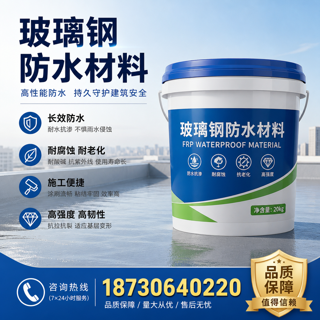 专家解析：玻璃钢防水材料的市场前景分析在 日照