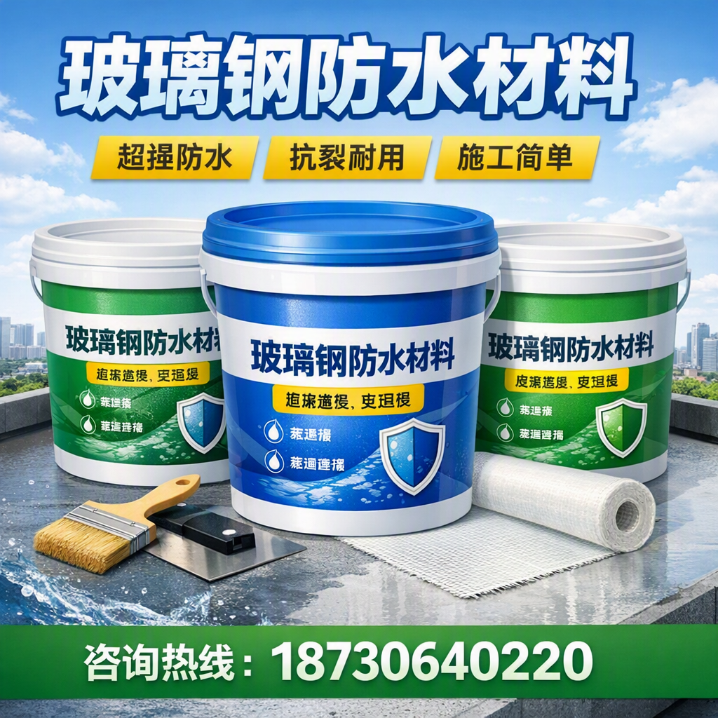 了解玻璃钢防水材料的市场趋势,日照 企业不可不知